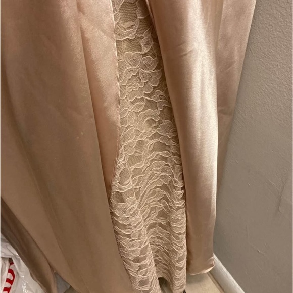 Champagne color gown - Picture 5 of 10